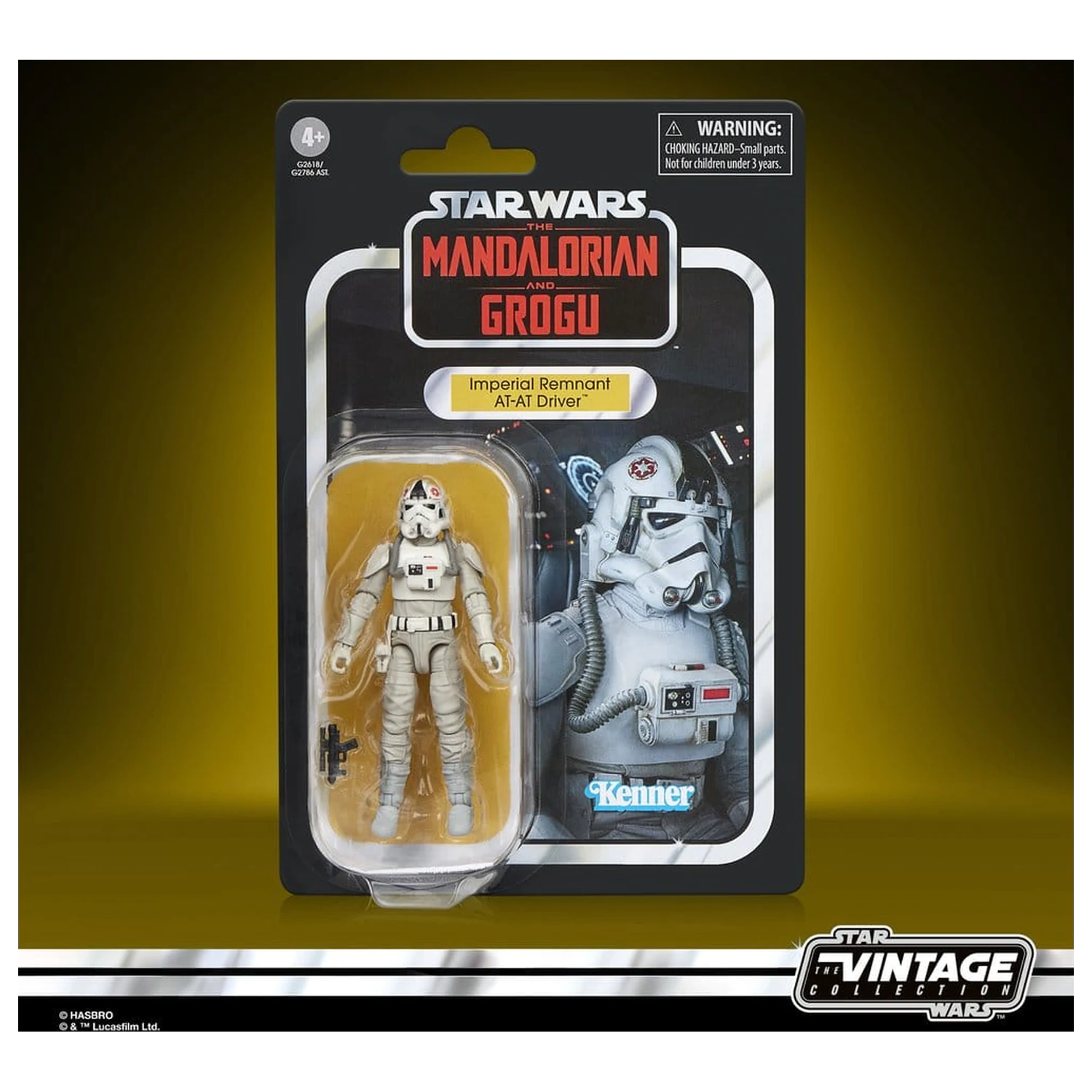 Star Wars: The Mandalorian & Grogu Vintage Collection figurină de acțiune Imperial Remnant AT-AT Driver 10 cm poza produsului