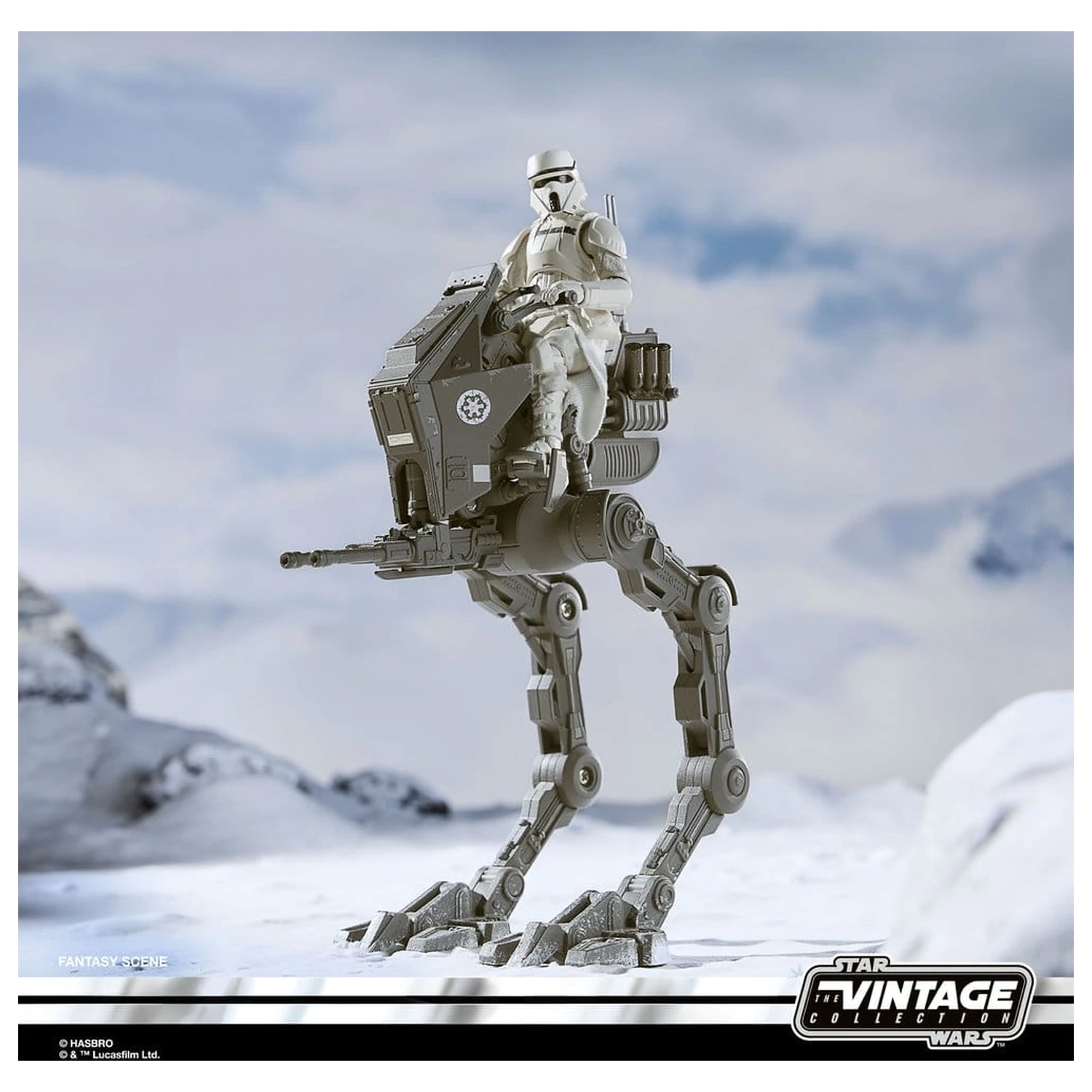 Star Wars: The Mandalorian & Grogu Vintage Collection Vehicul Imperial Remnant AT-RT 10 cm poza produsului