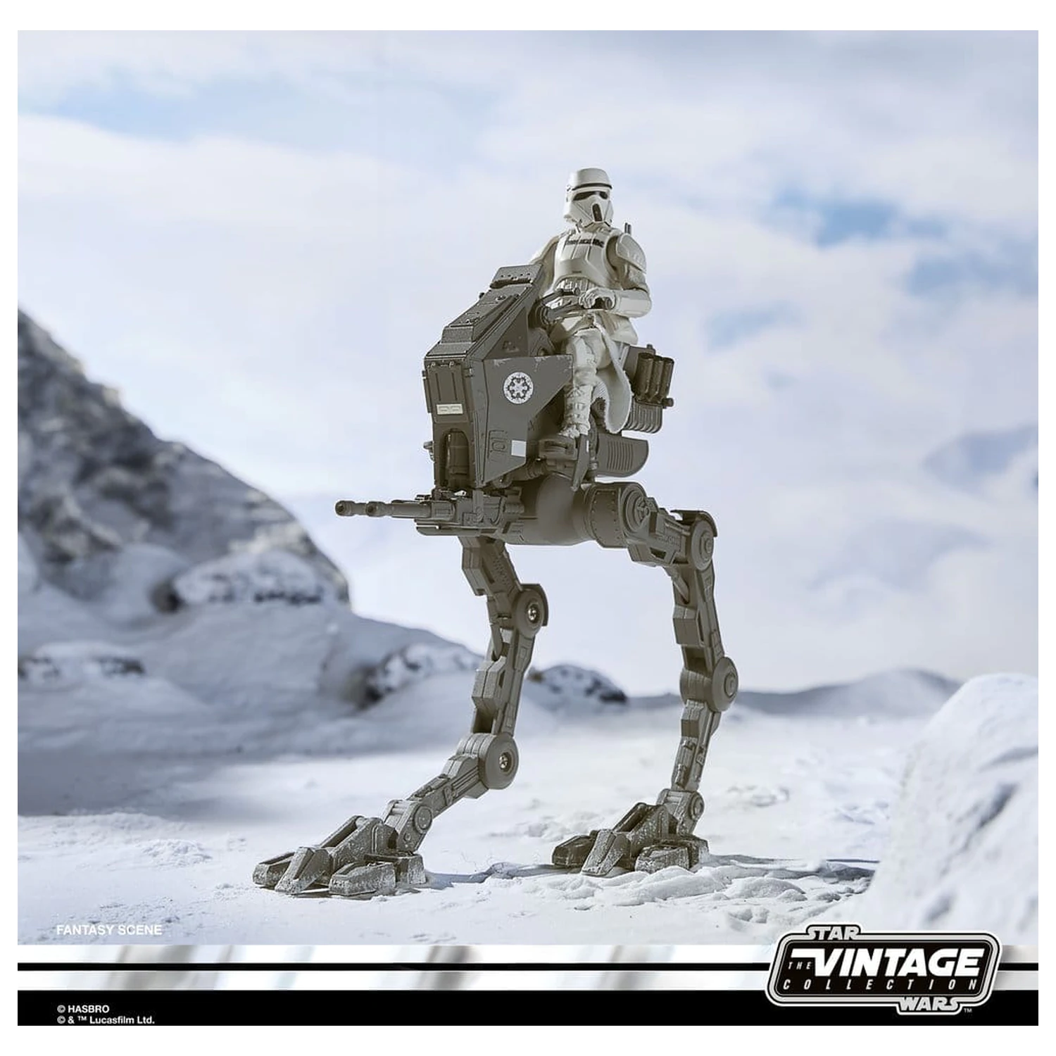 Star Wars: The Mandalorian & Grogu Vintage Collection Vehicul Imperial Remnant AT-RT 10 cm poza produsului