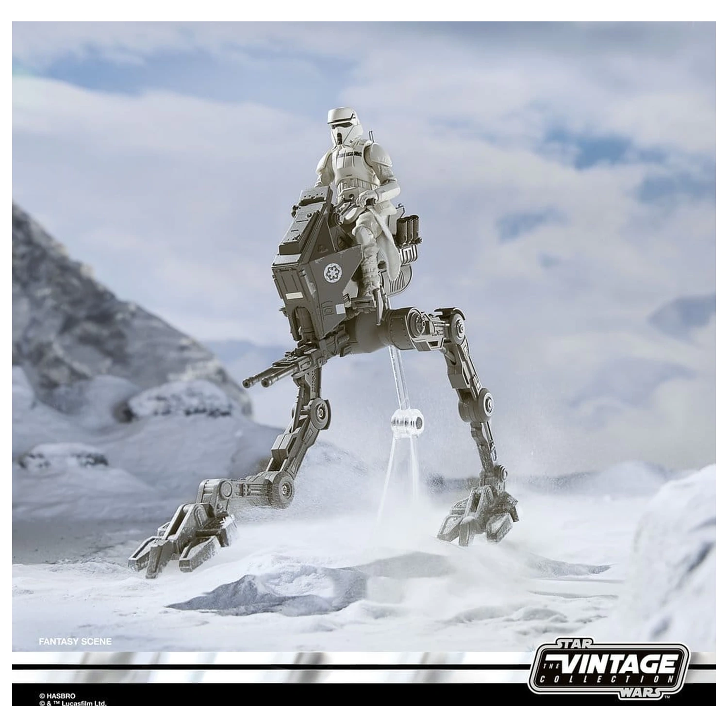 Star Wars: The Mandalorian & Grogu Vintage Collection Vehicul Imperial Remnant AT-RT 10 cm poza produsului