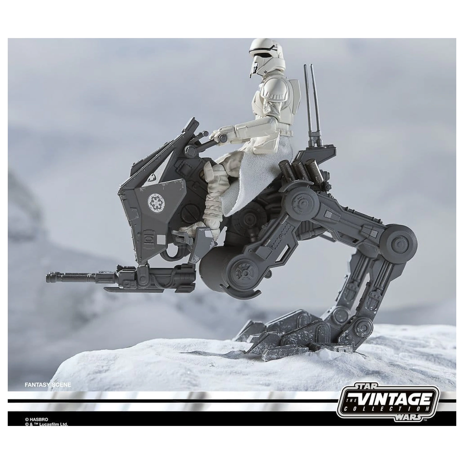 Star Wars: The Mandalorian & Grogu Vintage Collection Vehicul Imperial Remnant AT-RT 10 cm poza produsului