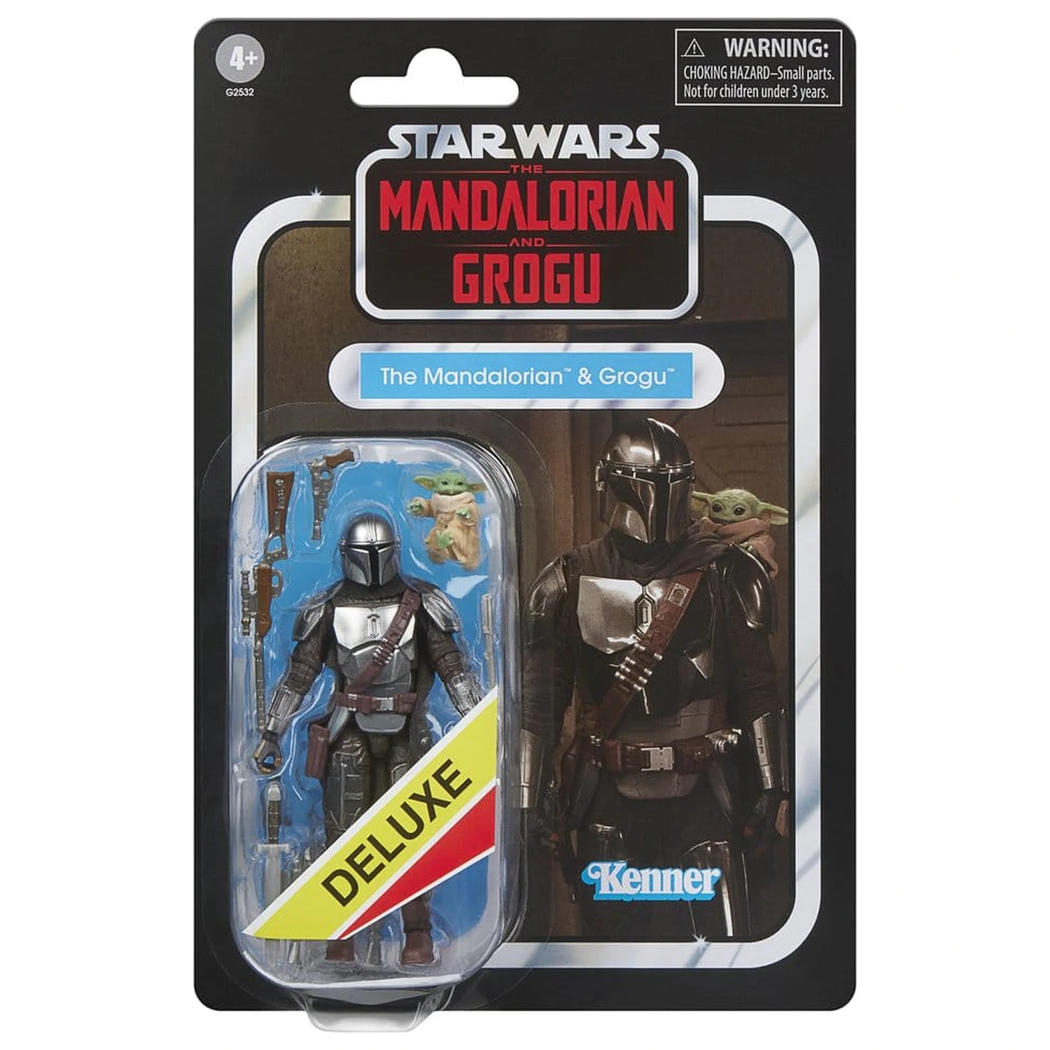 Star Wars: The Mandalorian & Grogu Vintage Collection figurina de actiune The Mandalorian & Grogu 10 cm poza produsului
