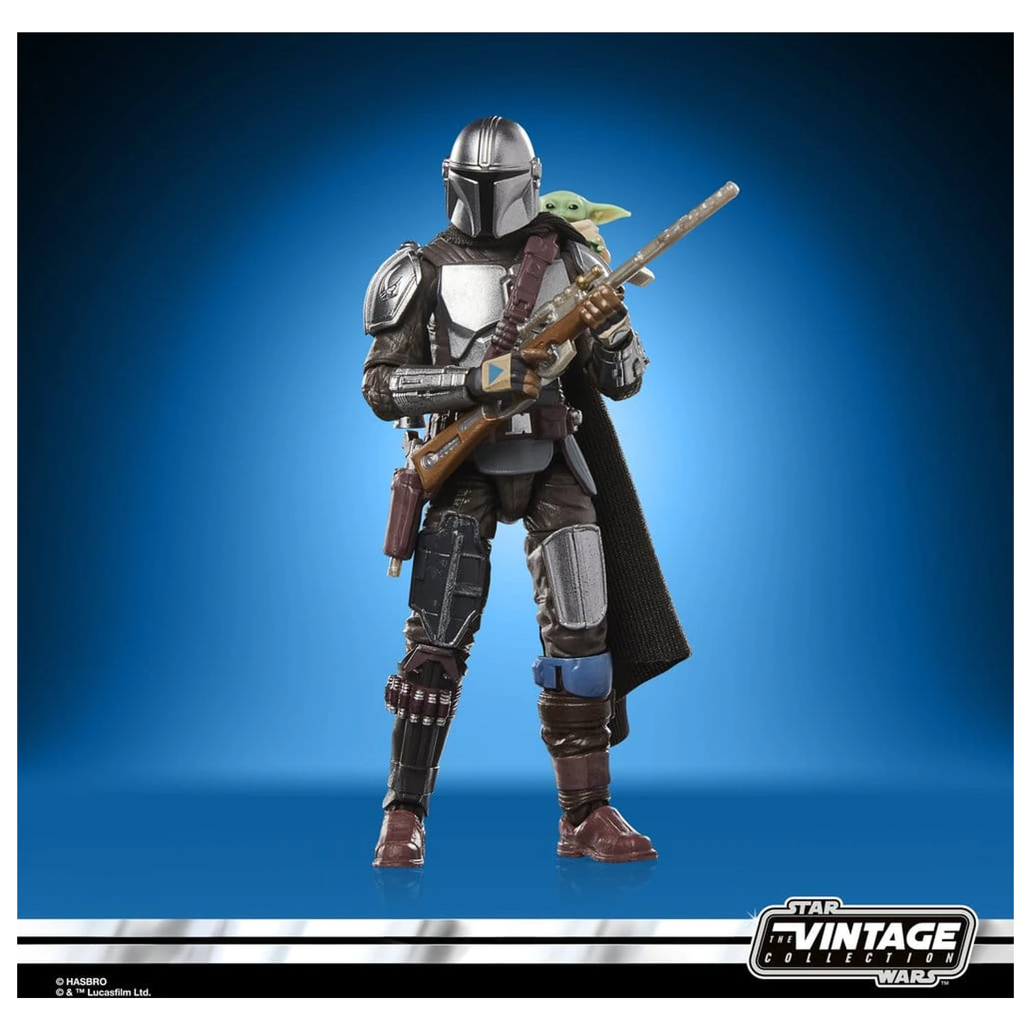 Star Wars: The Mandalorian & Grogu Vintage Collection figurina de actiune The Mandalorian & Grogu 10 cm poza produsului