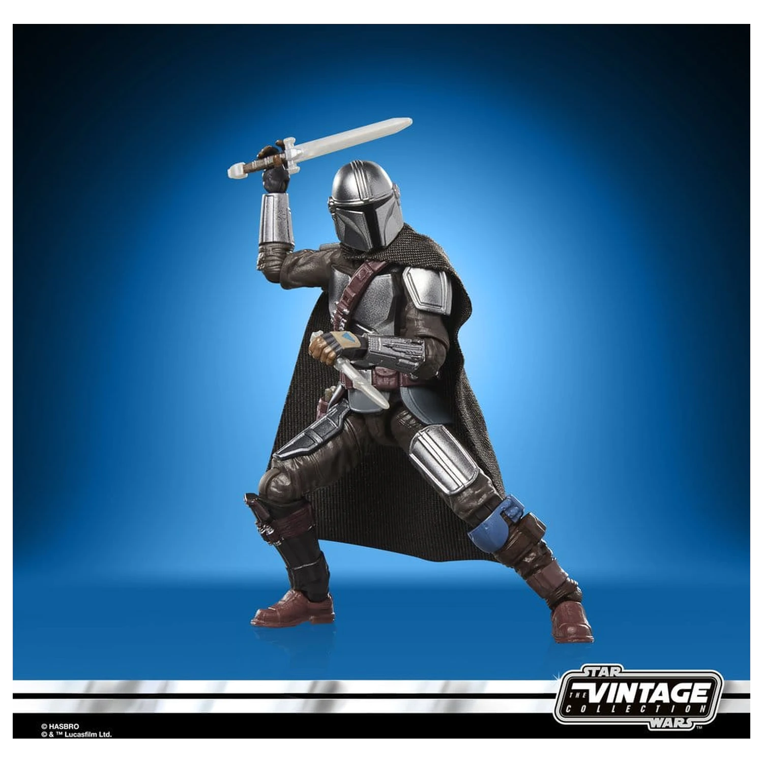 Star Wars: The Mandalorian & Grogu Vintage Collection figurina de actiune The Mandalorian & Grogu 10 cm poza produsului