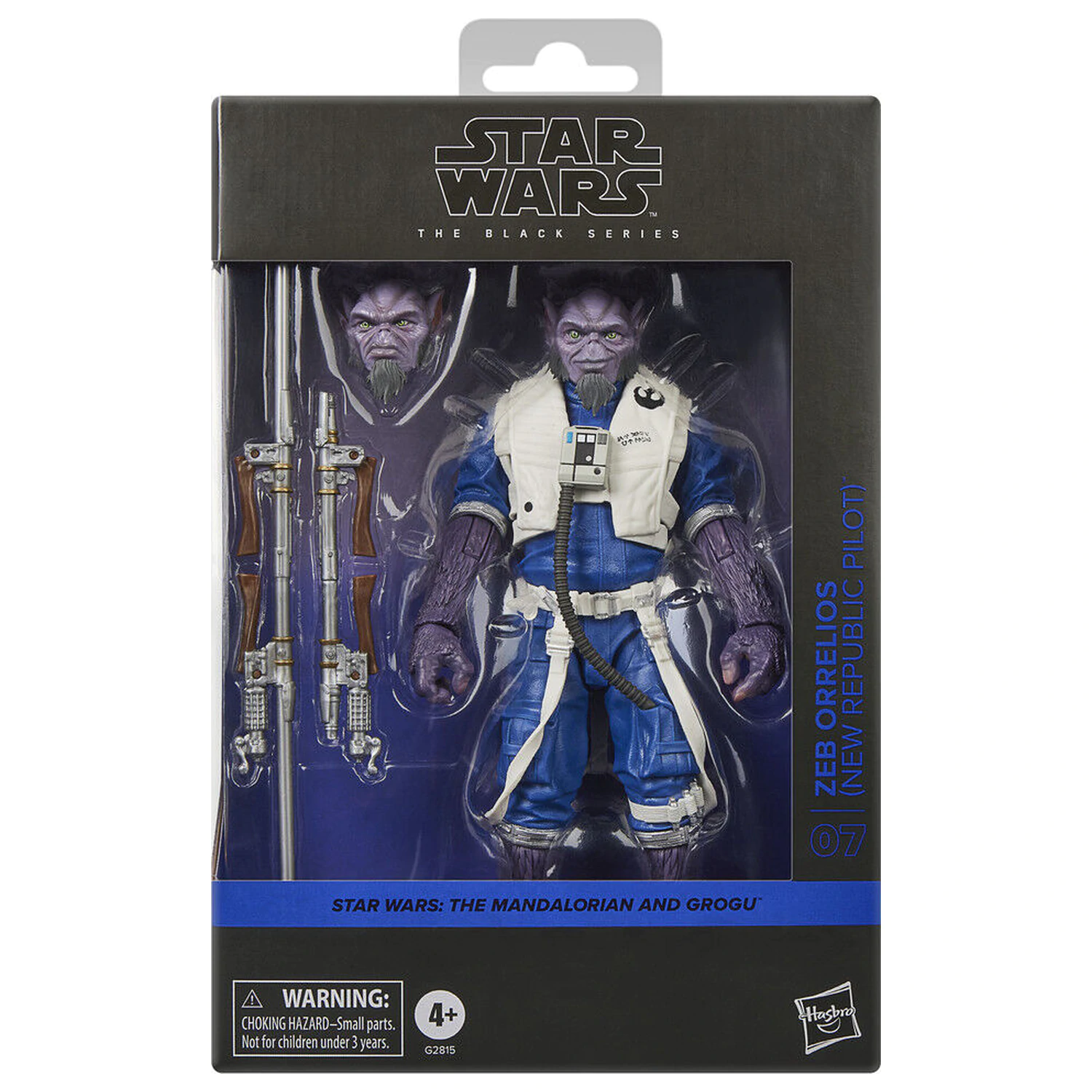 Star Wars The Mandalorian & Grogu Zeb Orrelios New Republic Pilot figurina 15cm poza produsului