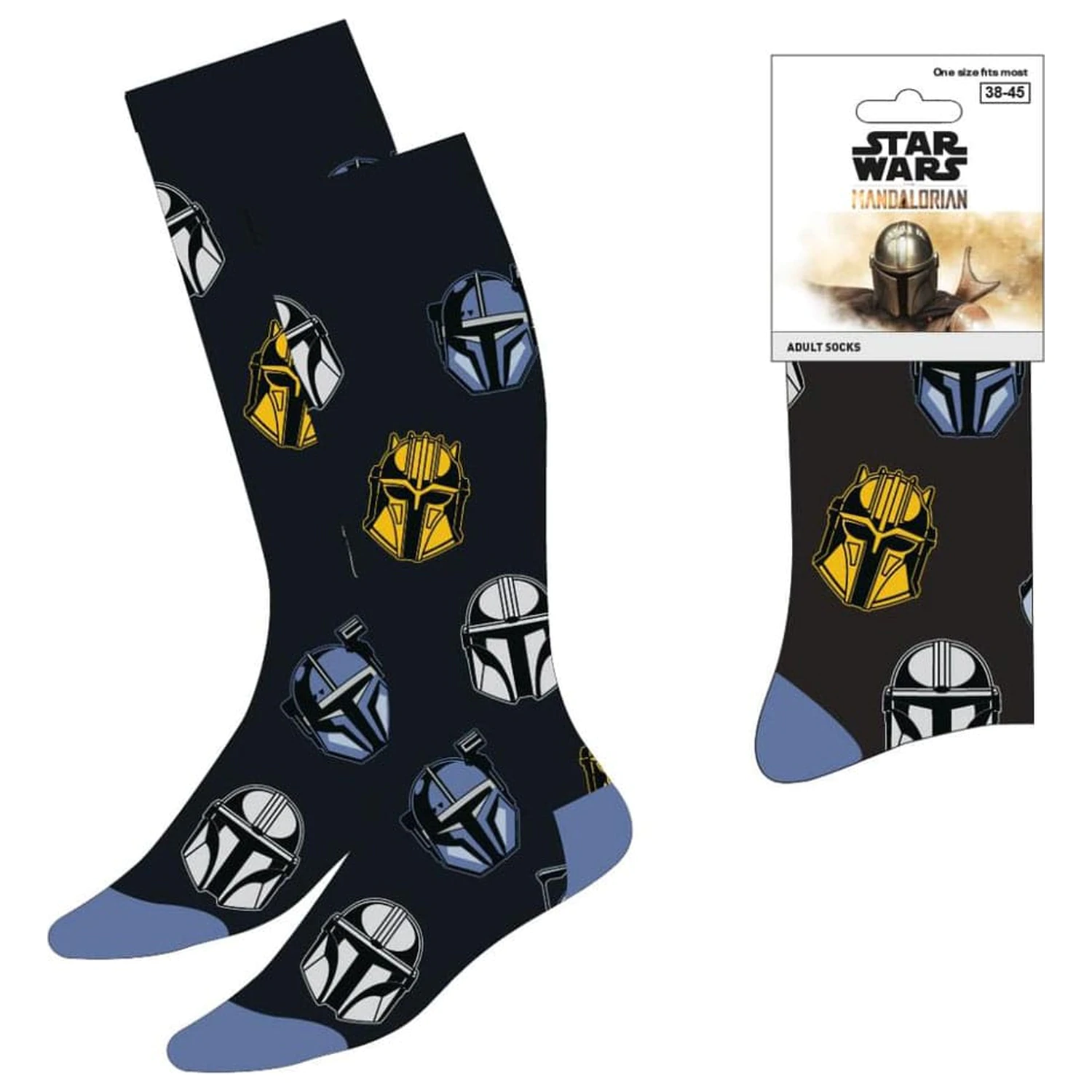 Star Wars: The Mandalorian Sosete Casti 38-45 poza produsului