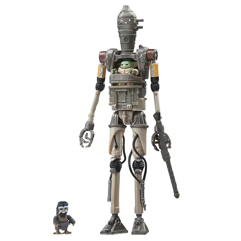 Star Wars The Mandalorian IG-12 Grogu & Anzellan figurină 9,5cm poza produsului