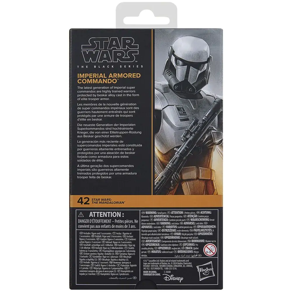 Star Wars The Mandalorian figurină de comandă blindată imperială 15cm poza produsului
