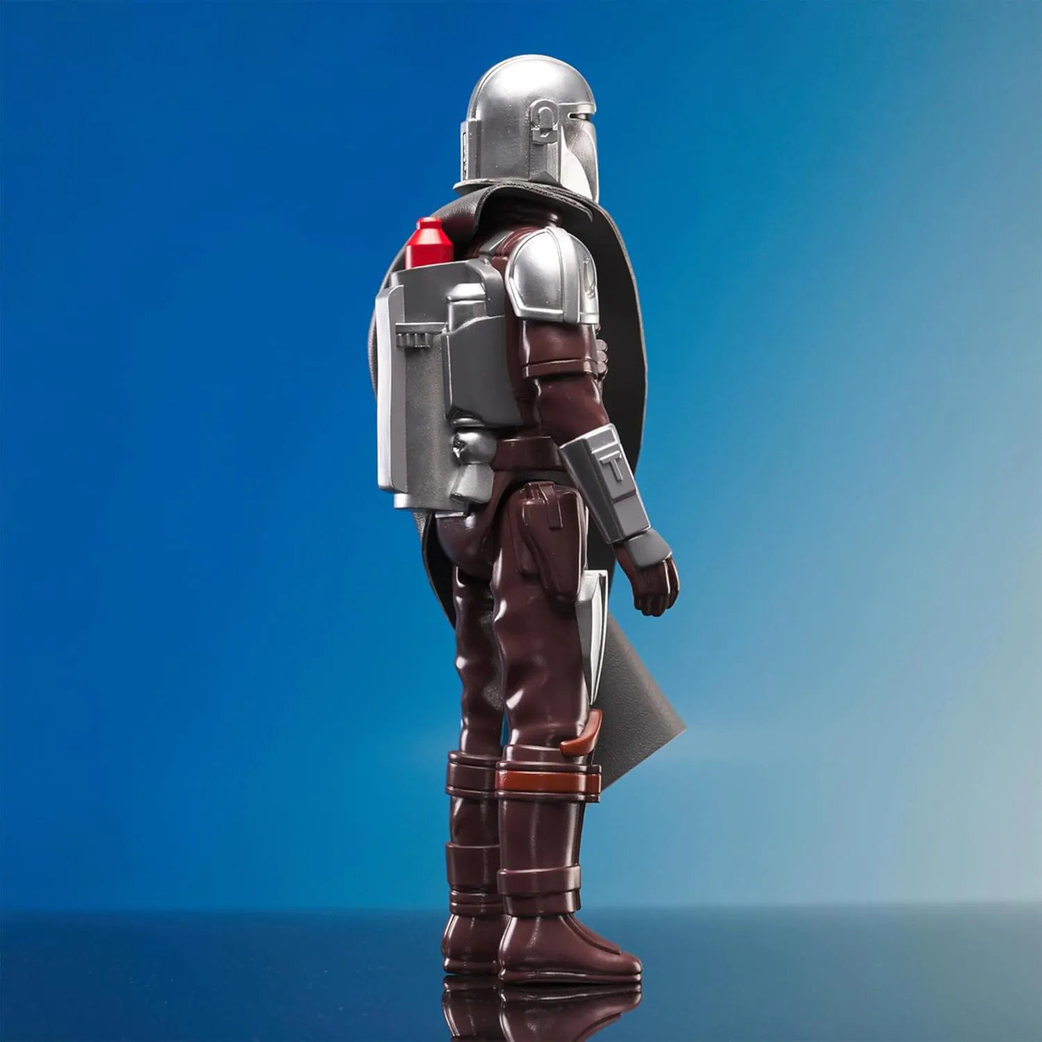 Star Wars The Mandalorian Figurina Jumbo Vintage Kenner The Mandalorian (Beskar Armor) 30 cm poza produsului