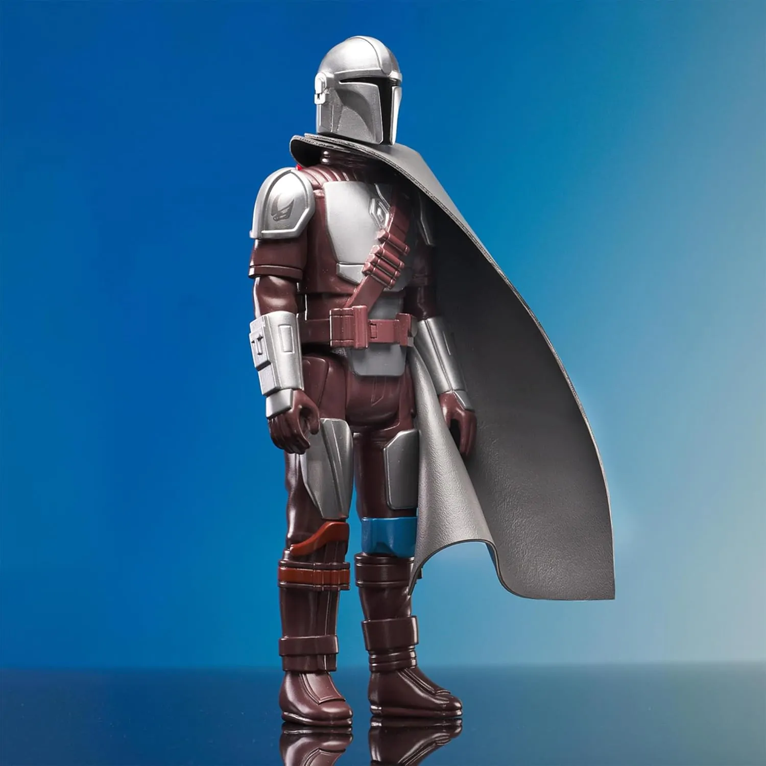 Star Wars The Mandalorian Figurina Jumbo Vintage Kenner The Mandalorian (Beskar Armor) 30 cm poza produsului