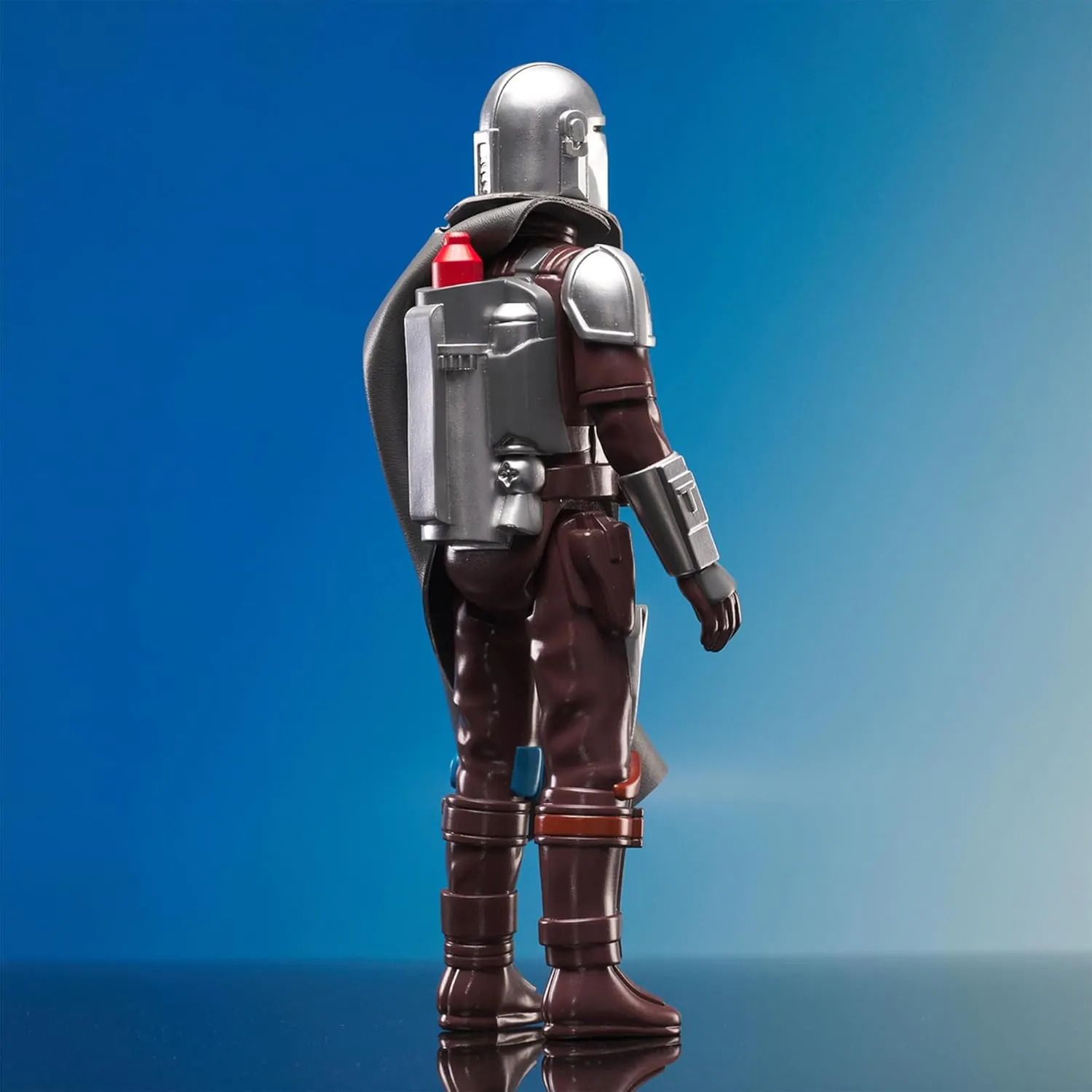 Star Wars The Mandalorian Figurina Jumbo Vintage Kenner The Mandalorian (Beskar Armor) 30 cm poza produsului