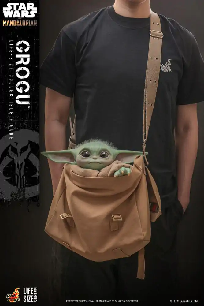 Star Wars: The Mandalorian Life-Size Masterpiece Figurina Grogu 37 cm poza produsului