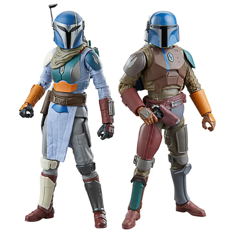 Star Wars The Mandalorian - Mandalorian & Shriek-Hawk set antrenori 2 figurine 15cm poza produsului