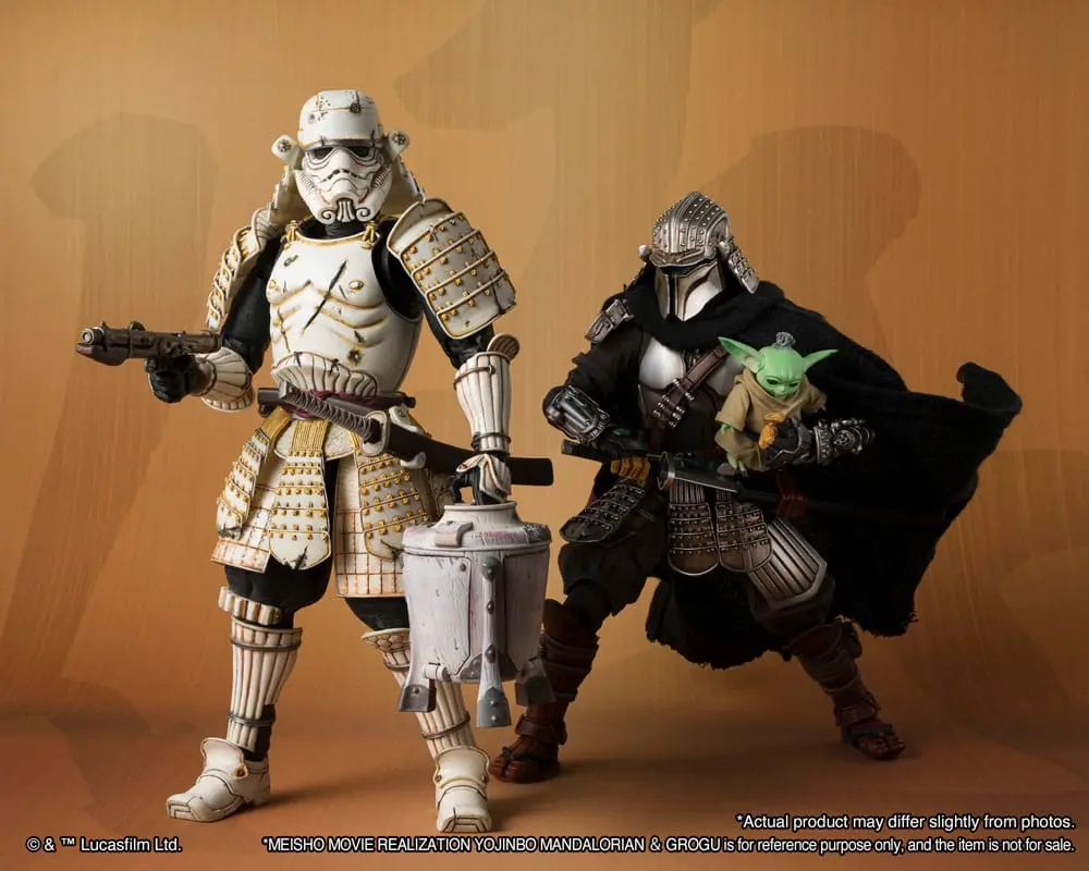 Star Wars: The Mandalorian Meisho Movie Realization figurină de acțiune Ashigaru Stormtrooper (Remnant) 18 cm poza produsului