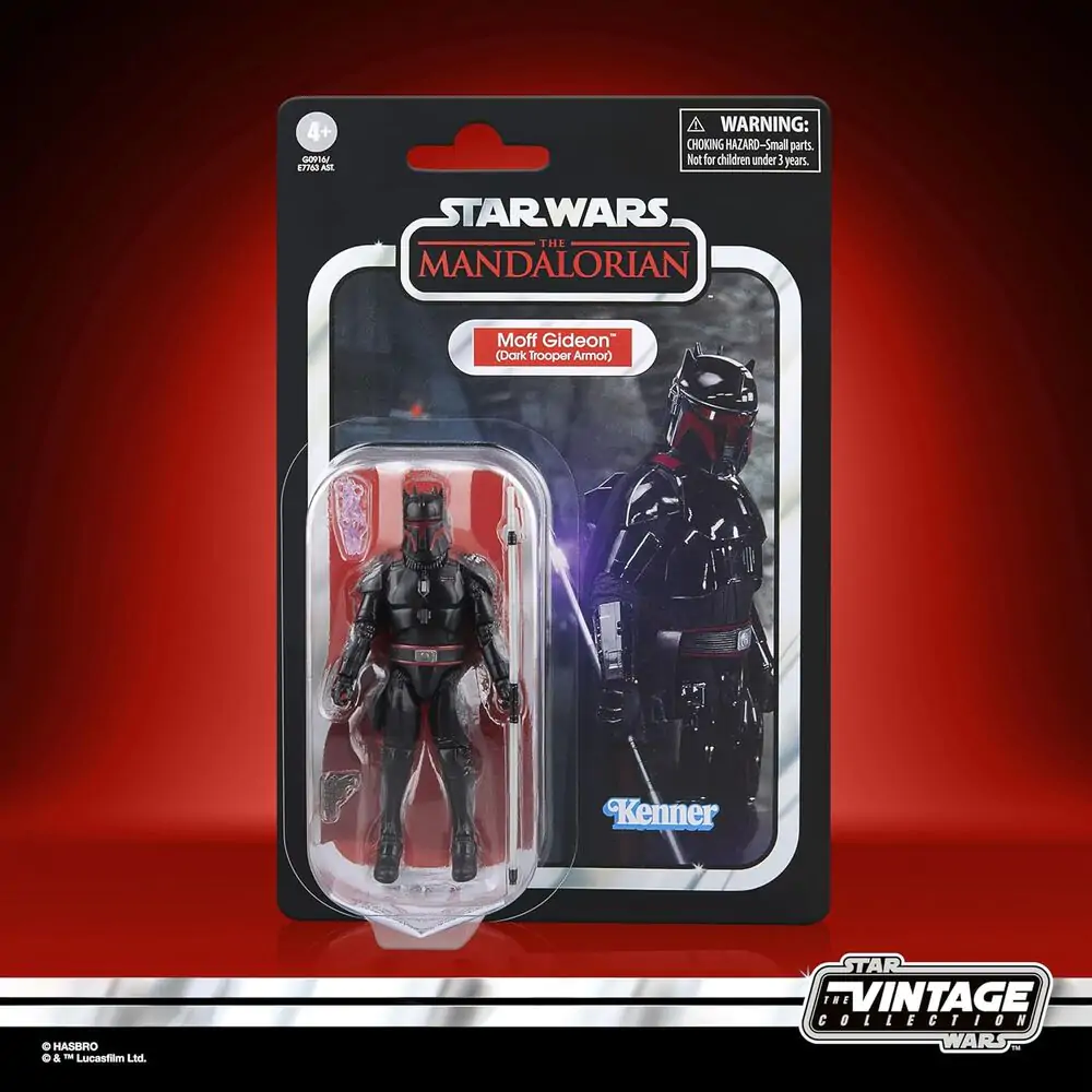 Figurină Star Wars The Mandalorian Moff Gideon Dark Trooper Armor 9,5cm poza produsului