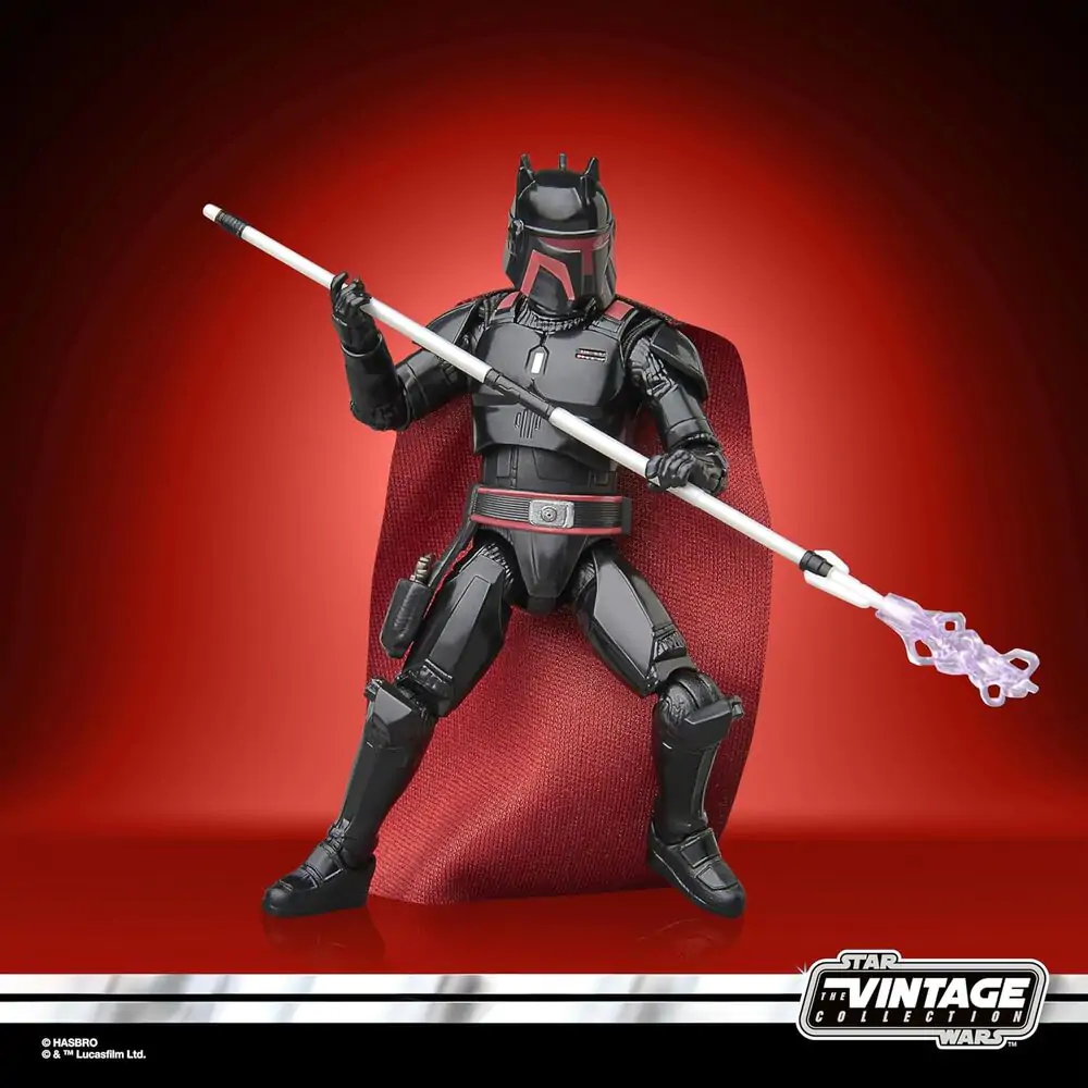 Figurină Star Wars The Mandalorian Moff Gideon Dark Trooper Armor 9,5cm poza produsului