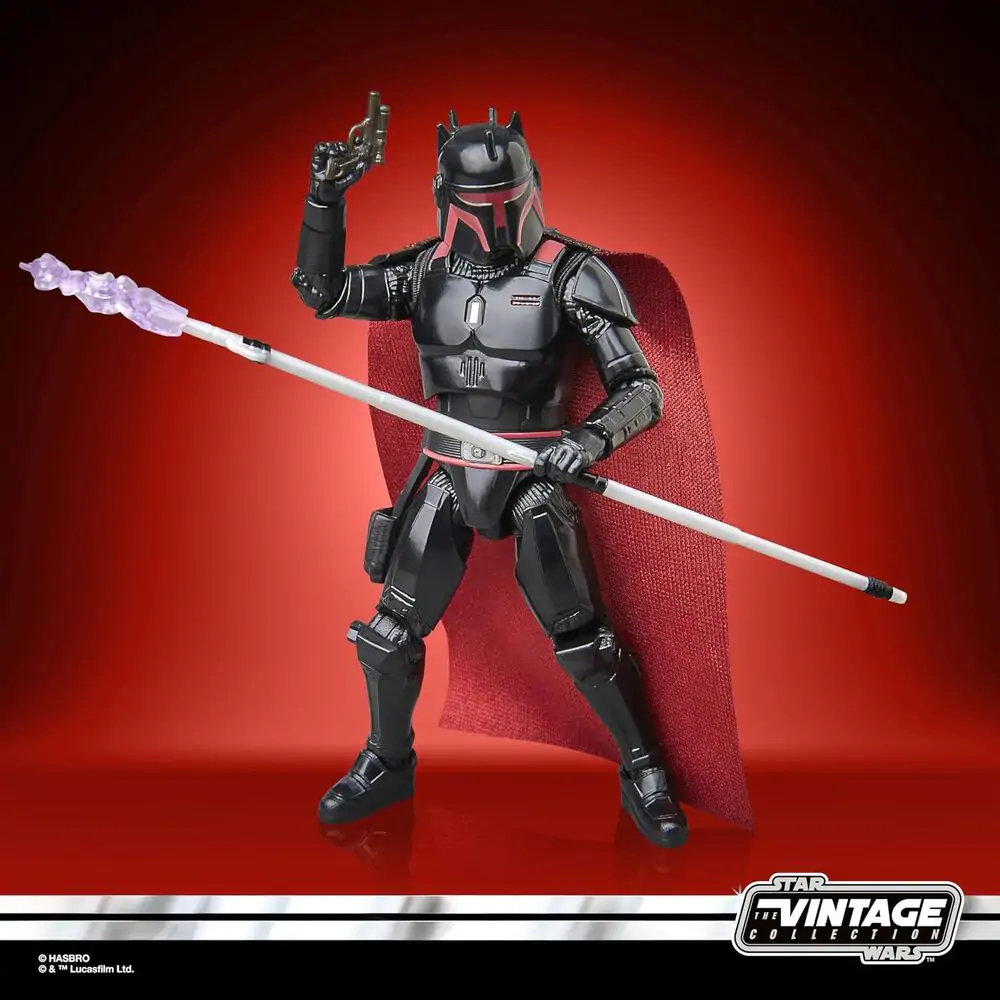 Figurină Star Wars The Mandalorian Moff Gideon Dark Trooper Armor 9,5cm poza produsului