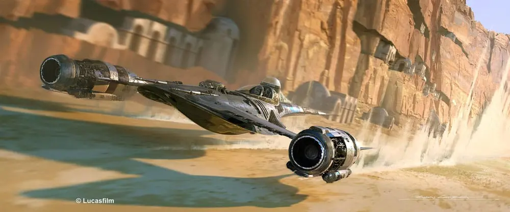 Star Wars: The Mandalorian Model Kit N1 Starfighter set de model poza produsului