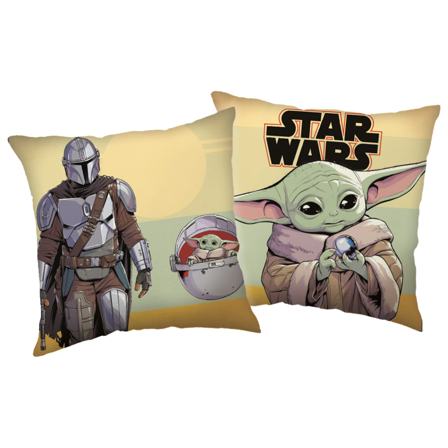 Star Wars The Mandalorian pernă, pernă decorativă 40x40 cm poza produsului