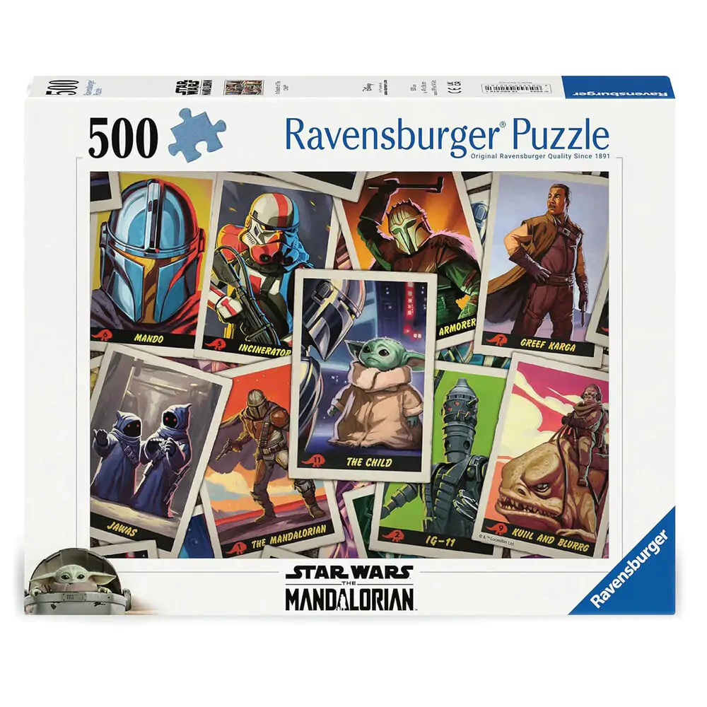 Star Wars The Mandalorian puzzle 500 de piese poza produsului