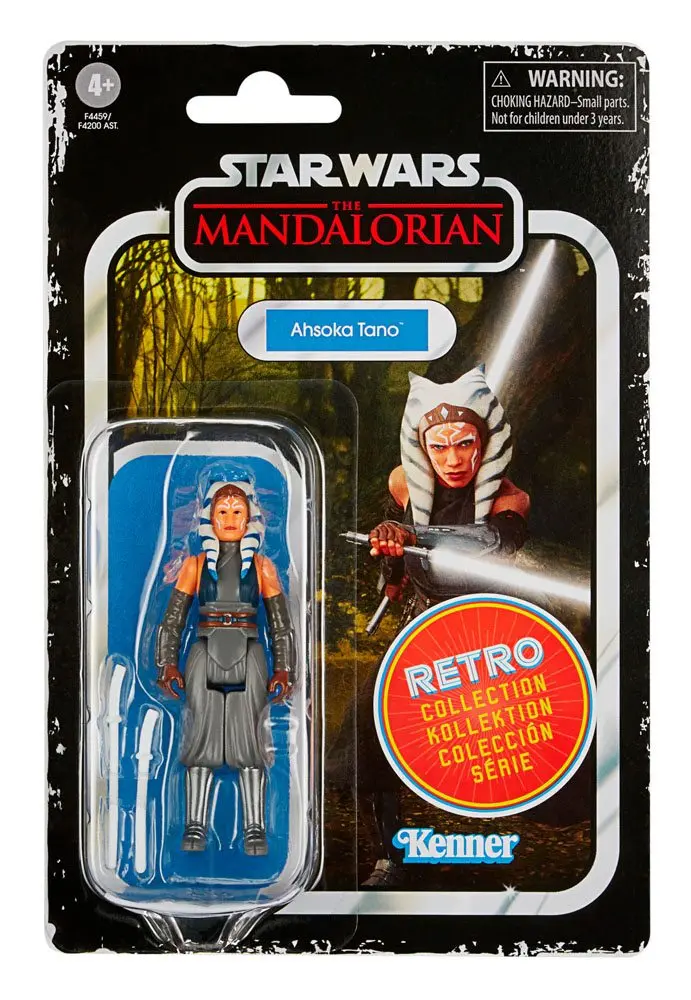 Star Wars The Mandalorian Retro Collection Figurina de acțiune 2022 Ahsoka Tano 10 cm poza produsului