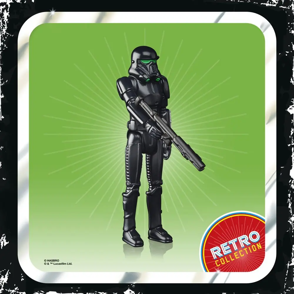 Star Wars The Mandalorian Retro Collection Figurina de acțiune 2022 Imperial Death Trooper 10 cm poza produsului