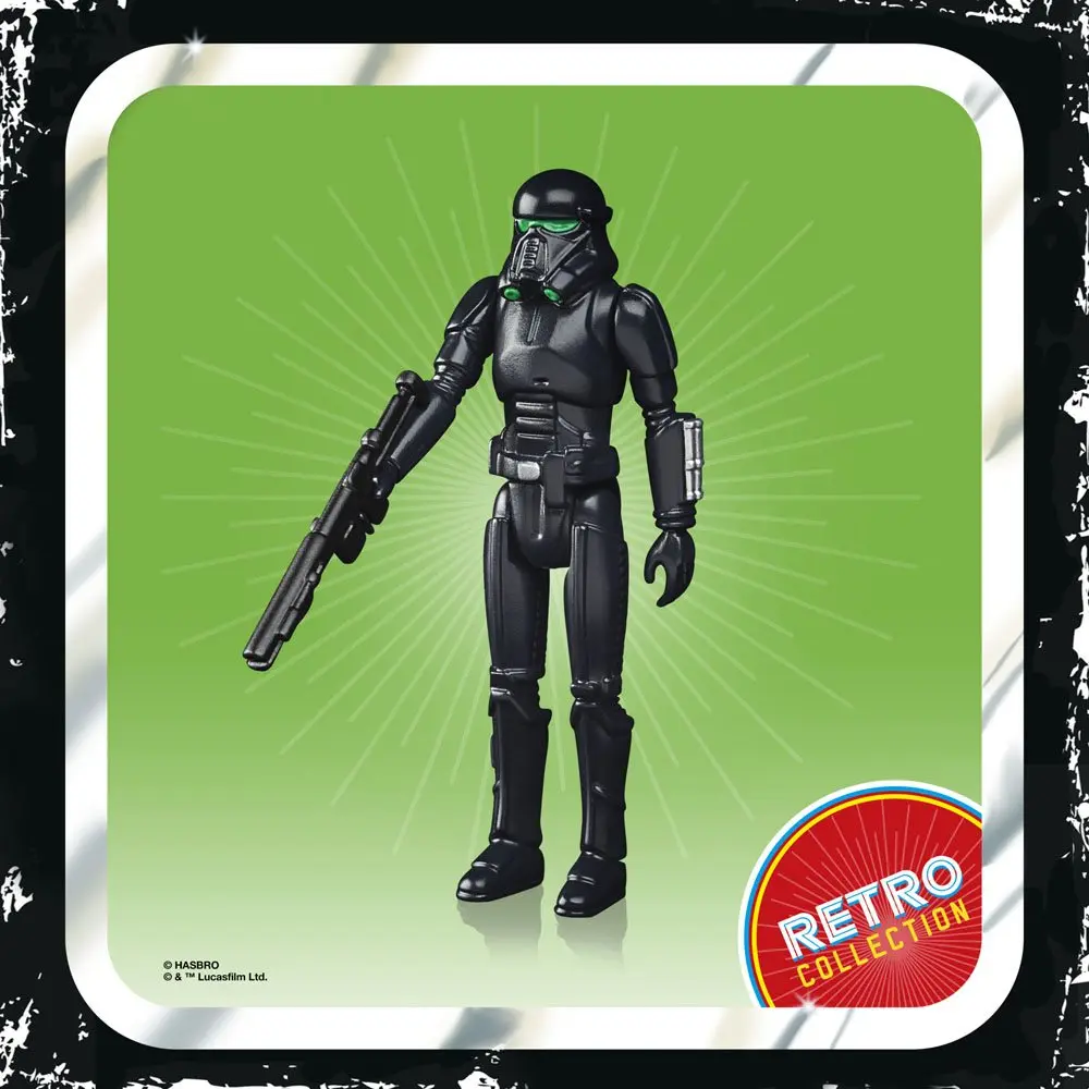Star Wars The Mandalorian Retro Collection Figurina de acțiune 2022 Imperial Death Trooper 10 cm poza produsului