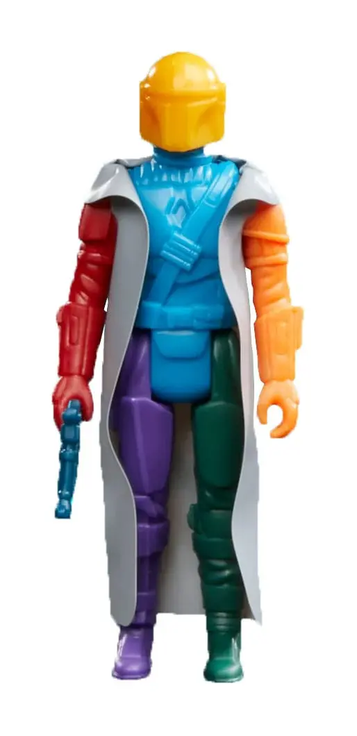 Figurină de acțiune Star Wars: The Mandalorian Retro Collection The Mandalorian (Prototype Edition) 10 cm poza produsului