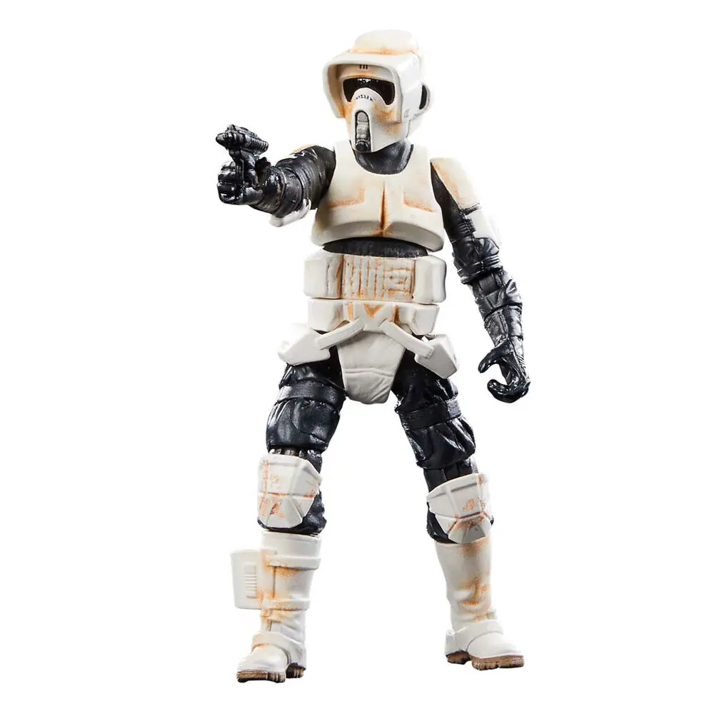 Star Wars: The Mandalorian Vintage Collection Vehicul cu Figurine Motocicletă Speeder cu Scout Trooper & Grogu poza produsului