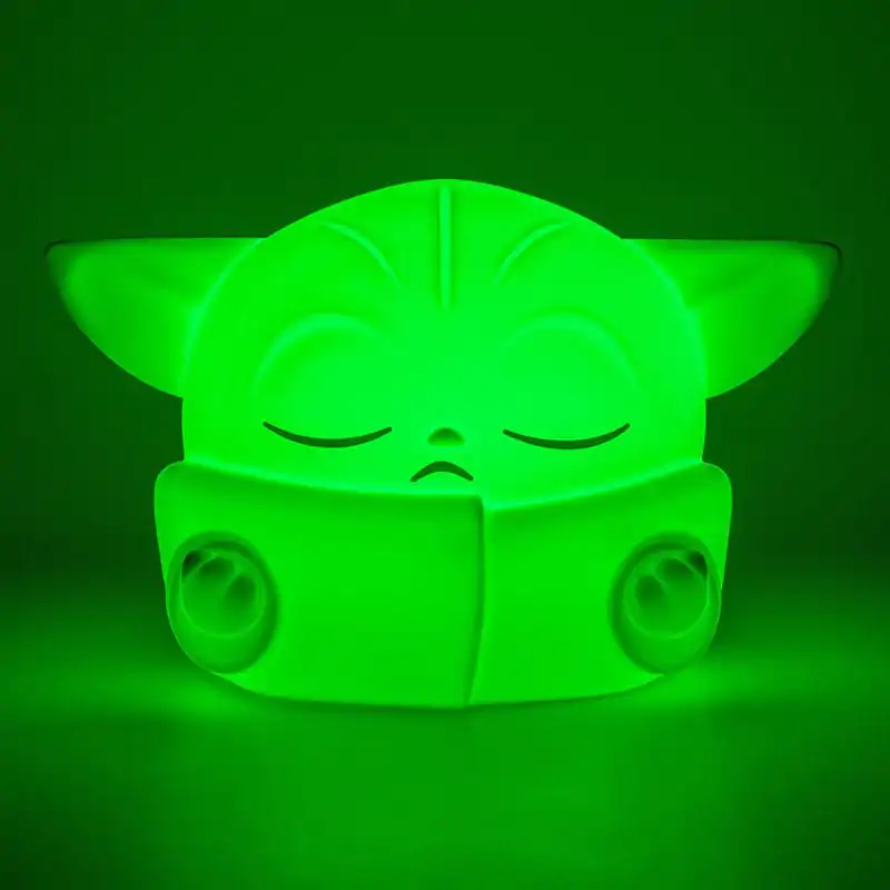 Star Wars The Mandalorian Squishy Glo Silicon Light Grogu 15 cm poza produsului