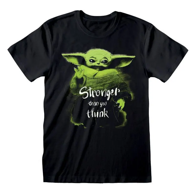 Star Wars The Mandalorian Stronger Than You Think tricou poza produsului