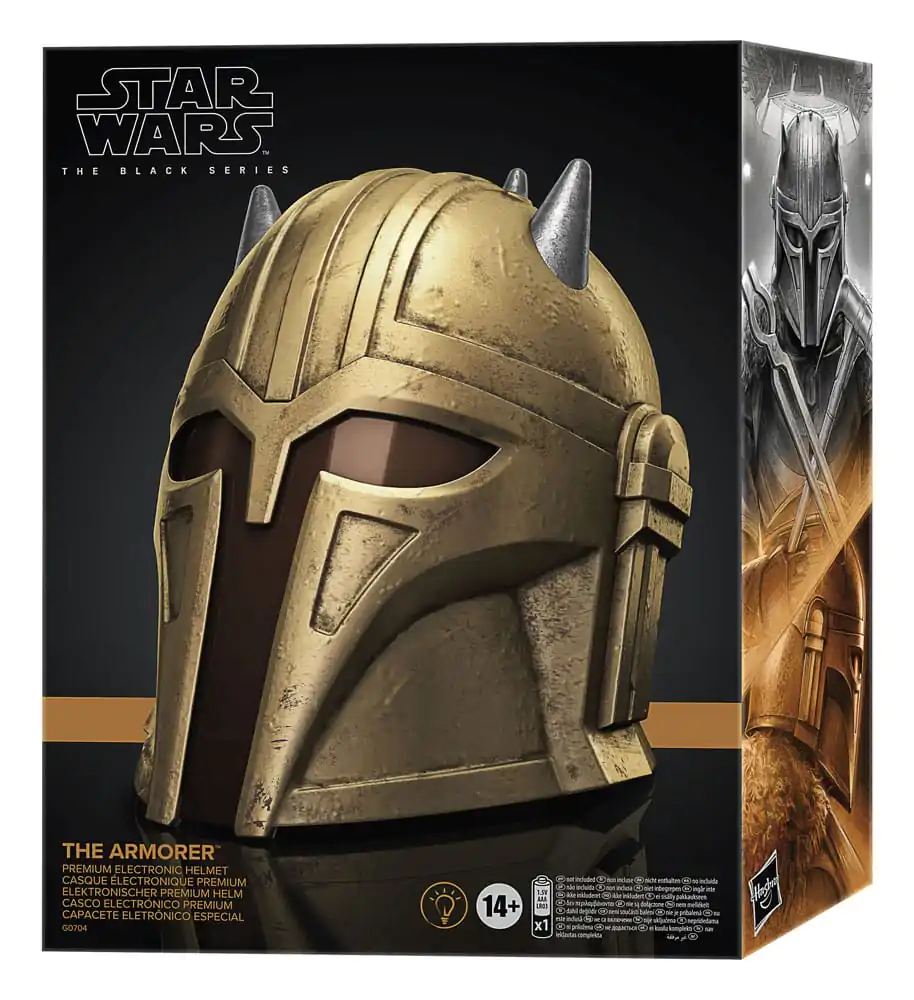 Star Wars The Mandalorian The Armorer cască electronică premium poza produsului