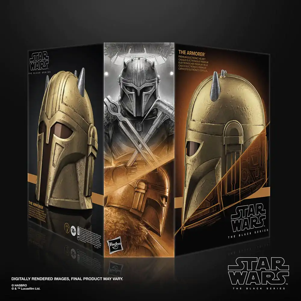 Star Wars The Mandalorian The Armorer cască electronică premium poza produsului