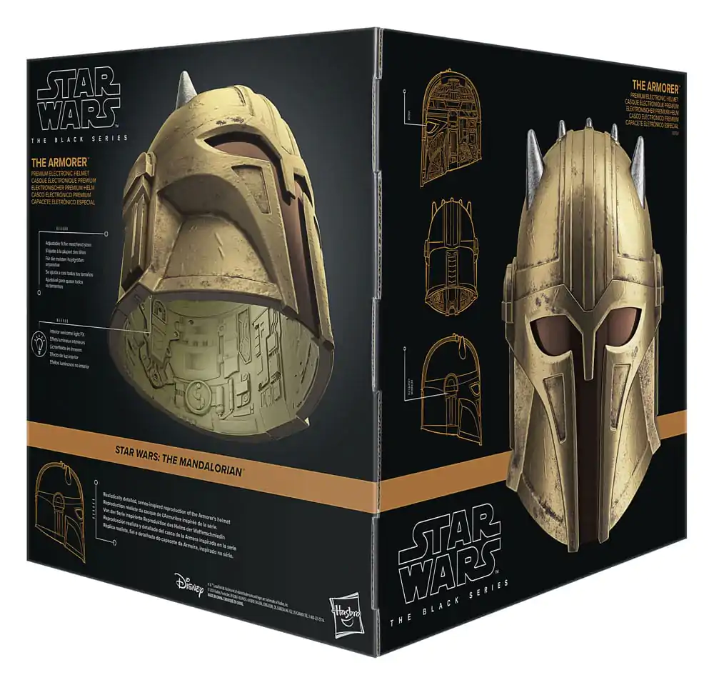 Star Wars The Mandalorian The Armorer cască electronică premium poza produsului