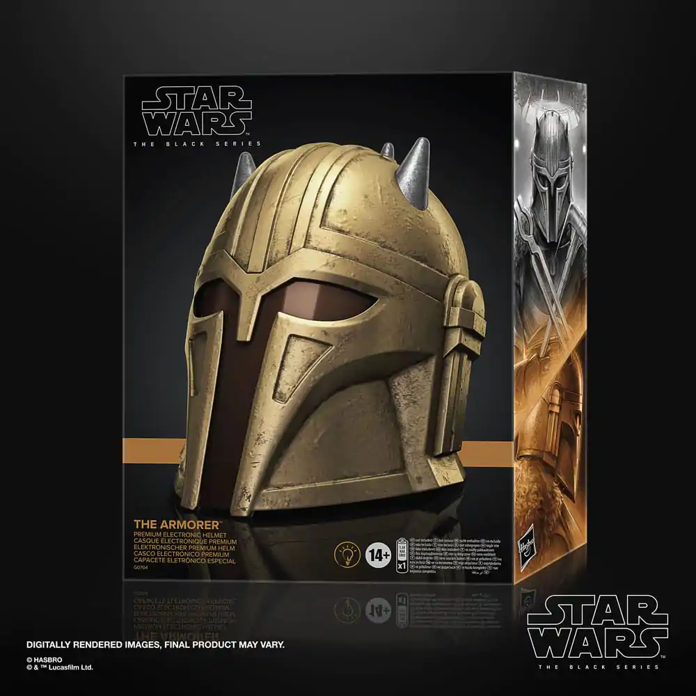Star Wars The Mandalorian The Armorer cască electronică premium poza produsului