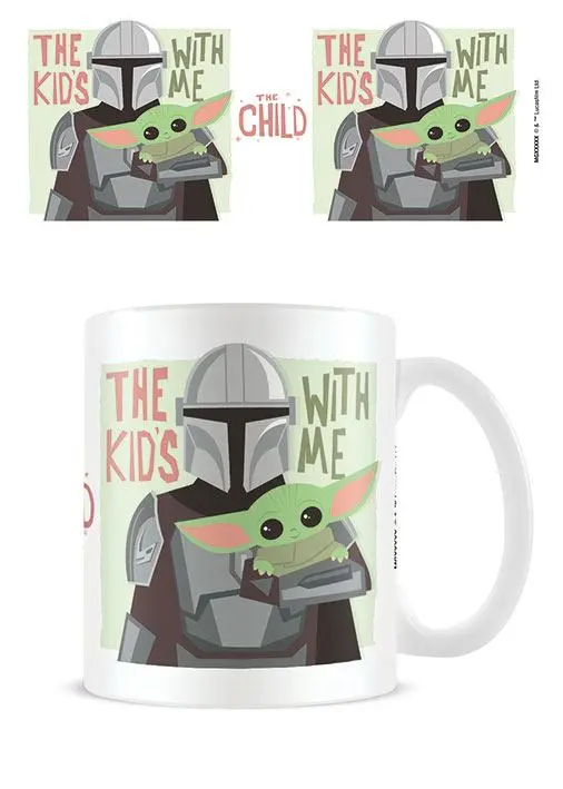 Star Wars The Mandalorian Cană The Kids With Me poza produsului