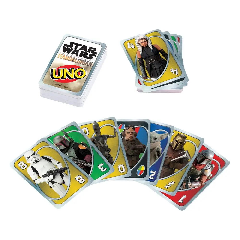 Star Wars: The Mandalorian UNO joc de carti poza produsului