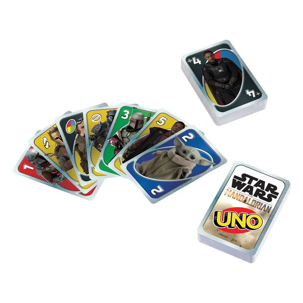 Star Wars: The Mandalorian UNO joc de carti poza produsului