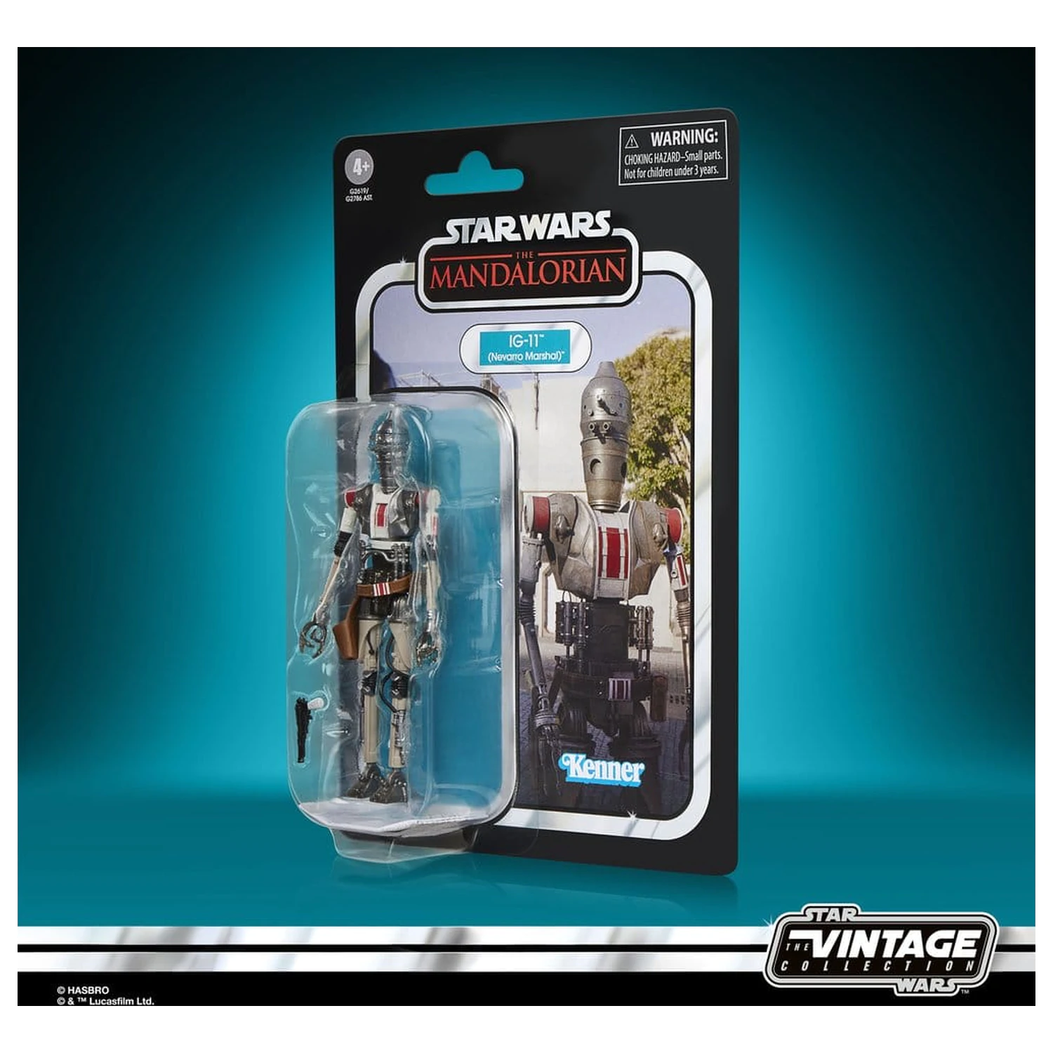 Star Wars: The Mandalorian Vintage Collection Figurina de actiune IG-11 (Nevarro Marshal) 10 cm poza produsului