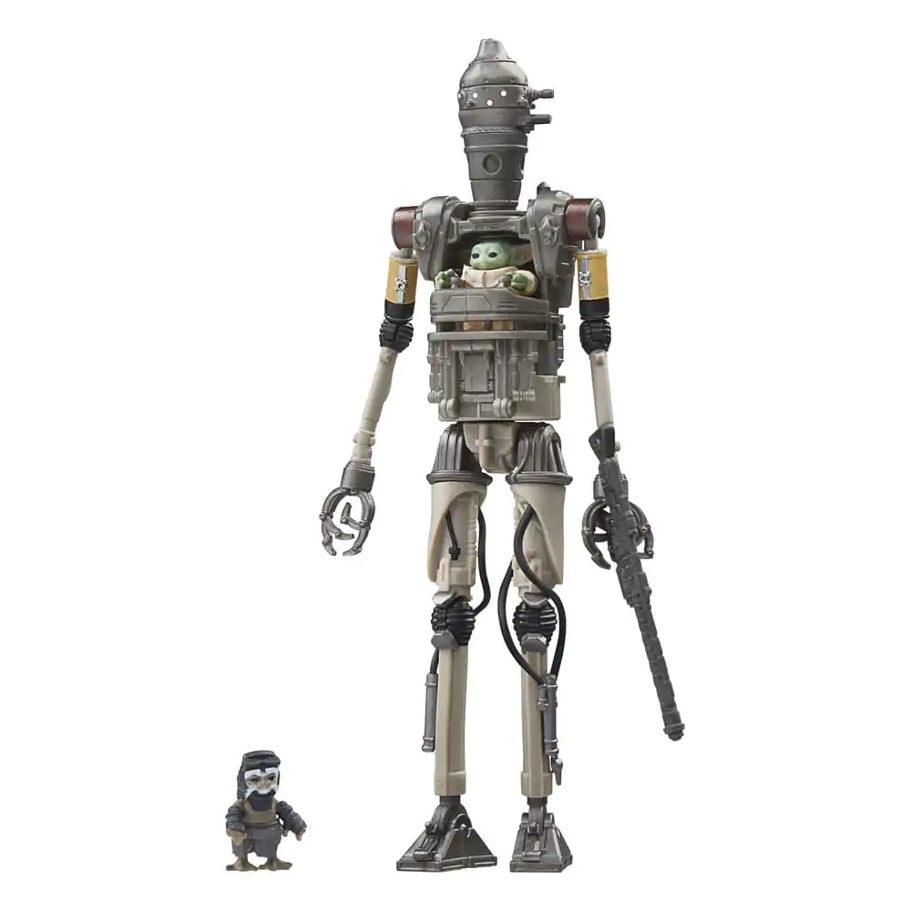 Star Wars: The Mandalorian Vintage Collection Figurina de Acțiune Set de 3 IG-12, Grogu & Anzellan 10 cm poza produsului