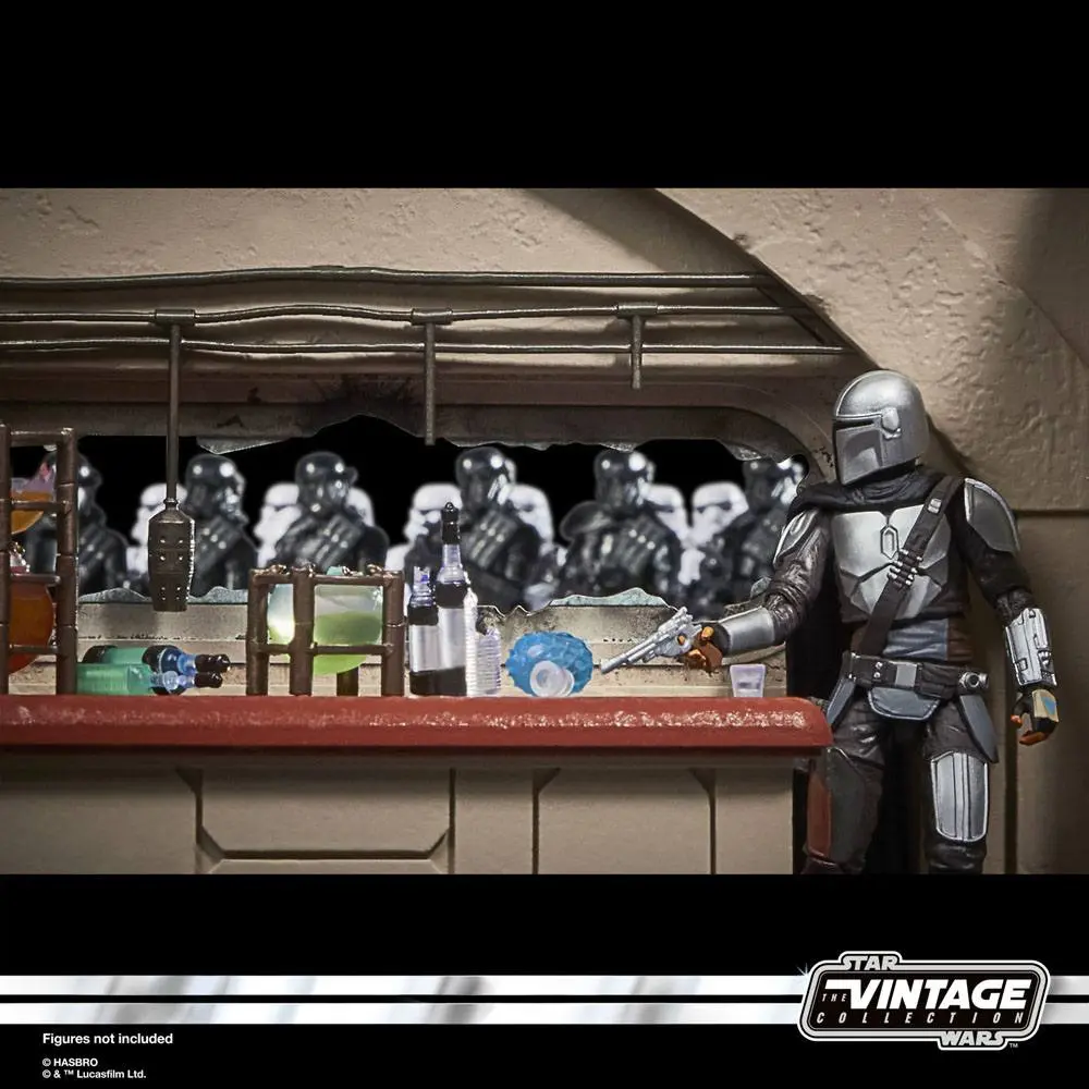 Star Wars The Mandalorian Vintage Collection Cantina Nevarro cu Imperial Death Trooper (Nevarro) poza produsului