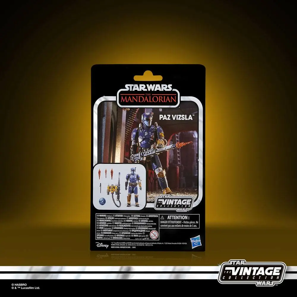 Star Wars: The Mandalorian Vintage Collection Figurina de Acțiune Paz Vizsla 10 cm poza produsului