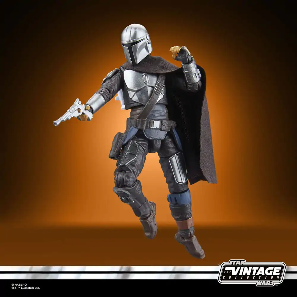 Star Wars: The Mandalorian Vintage Collection Figurina de acțiune The Mandalorian (Imperial Base) 10 cm poza produsului