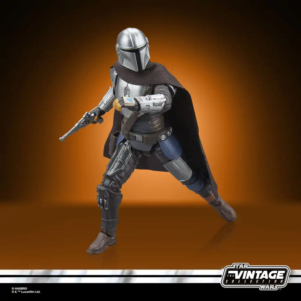 Star Wars: The Mandalorian Vintage Collection Figurina de acțiune The Mandalorian (Imperial Base) 10 cm poza produsului