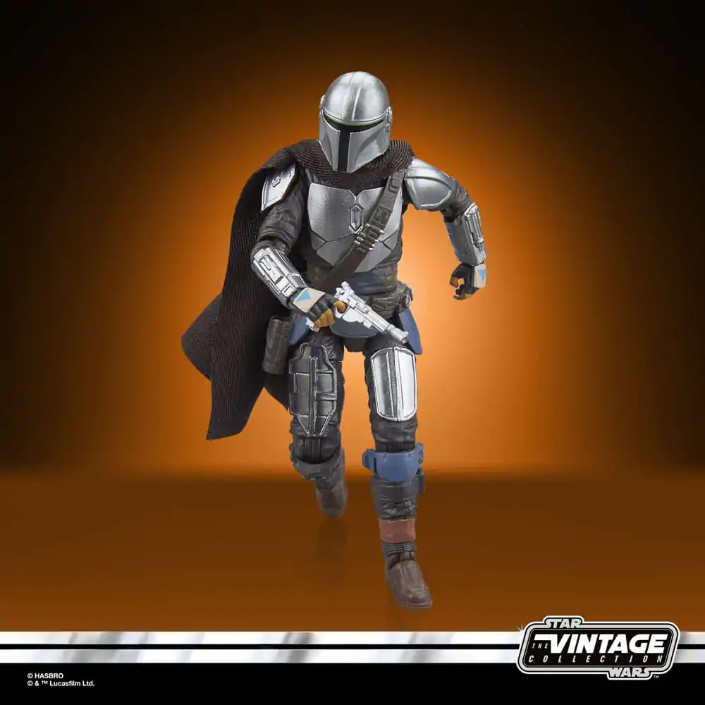 Star Wars: The Mandalorian Vintage Collection Figurina de acțiune The Mandalorian (Imperial Base) 10 cm poza produsului