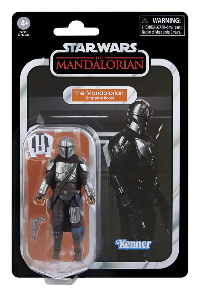 Star Wars: The Mandalorian Vintage Collection Figurina de acțiune The Mandalorian (Imperial Base) 10 cm poza produsului