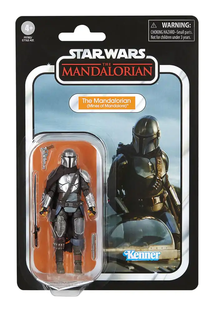 Star Wars: The Mandalorian Vintage Collection Figurina de actiune The Mandalorian (Mines of Mandalore) 10 cm poza produsului