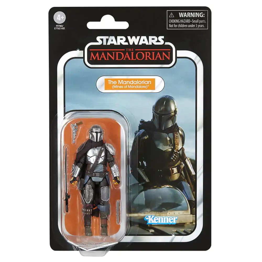 Star Wars: The Mandalorian Vintage Collection Figurina de actiune The Mandalorian (Mines of Mandalore) 10 cm poza produsului