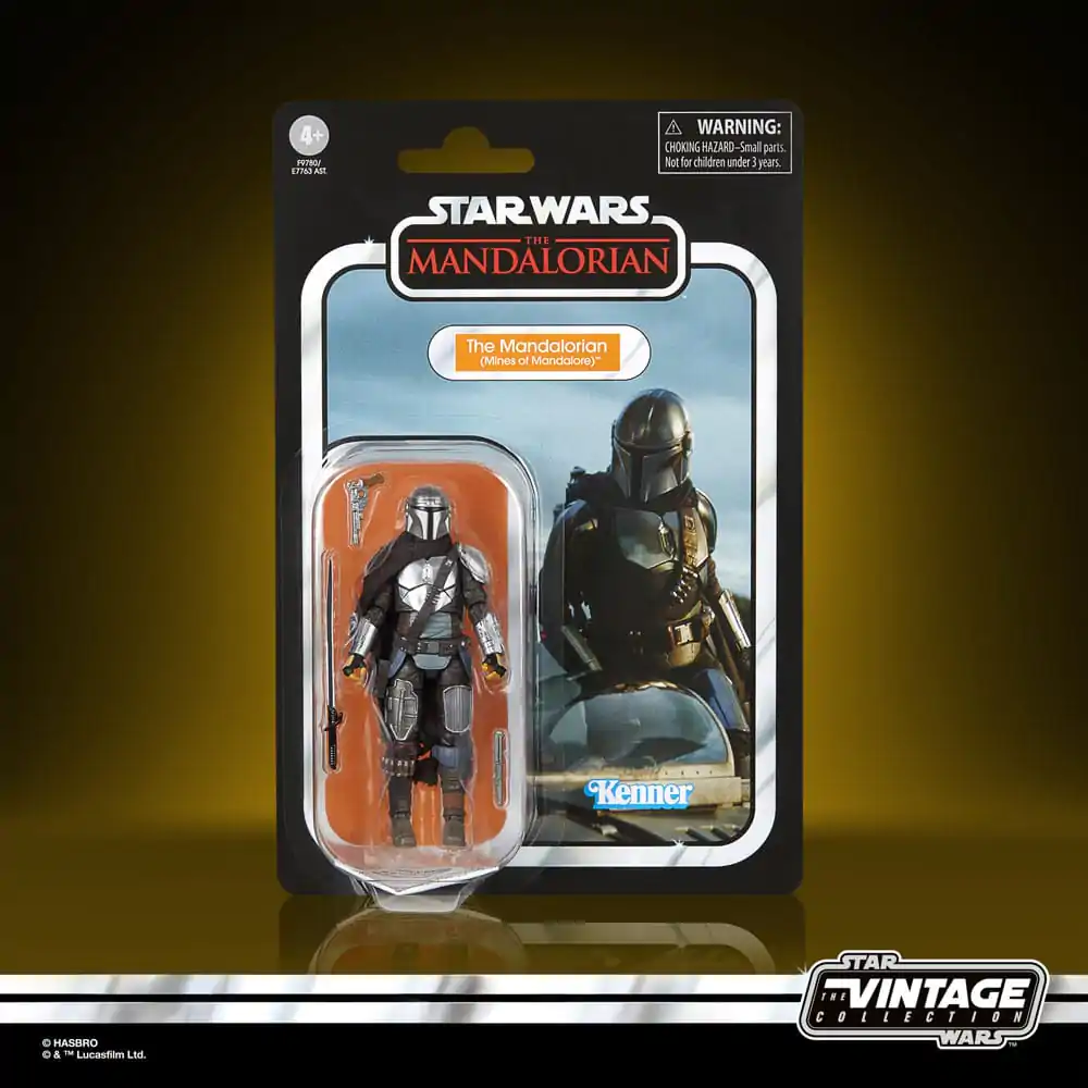 Star Wars: The Mandalorian Vintage Collection Figurina de actiune The Mandalorian (Mines of Mandalore) 10 cm poza produsului