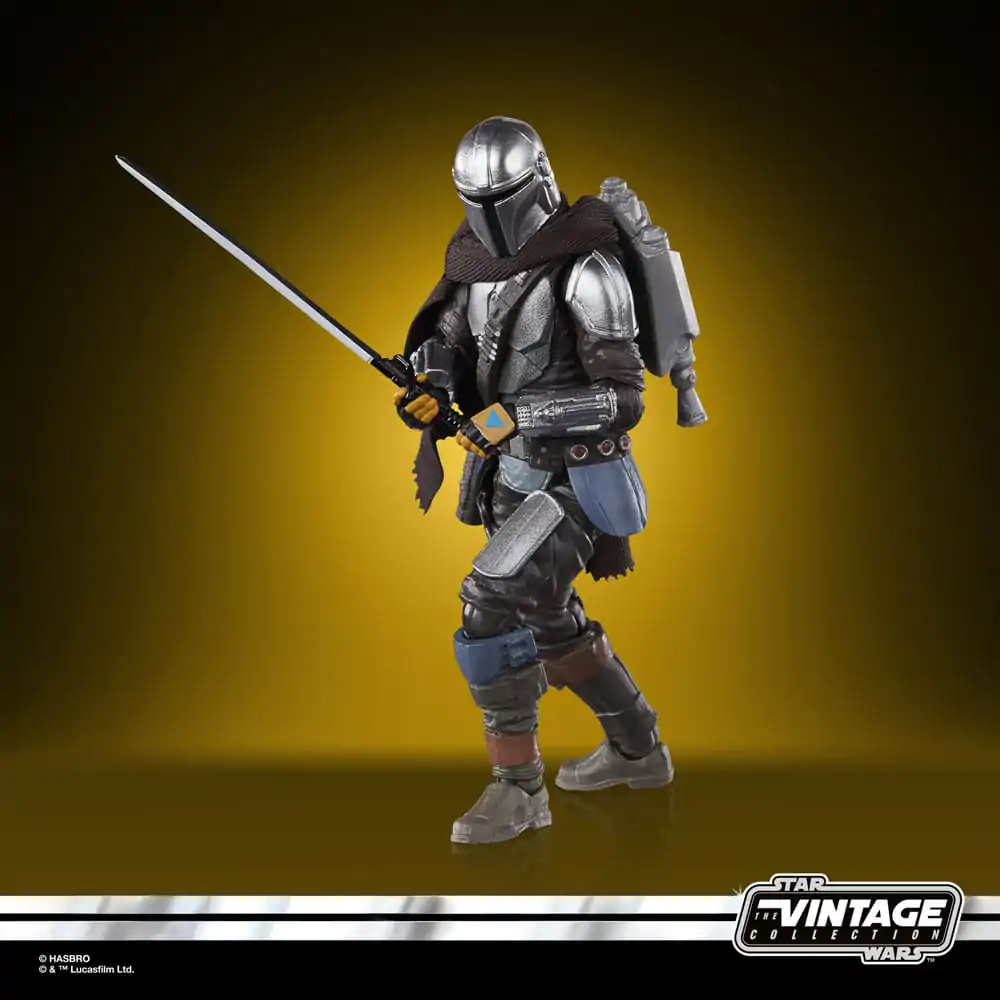 Star Wars: The Mandalorian Vintage Collection Figurina de actiune The Mandalorian (Mines of Mandalore) 10 cm poza produsului
